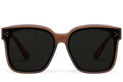 BS2426-0051_Brown_Rectangular_Plastic_Polarized Driving Glasses_front