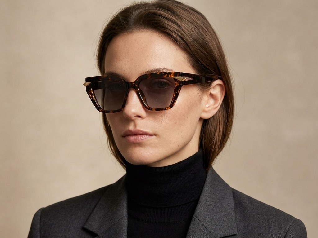 BS2503-0007_Tortoiseshell_Rectangular_Plastic_Sunglasses_corner-tryon_female