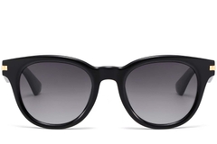 BS2503-0008_Black_Oval_Plastic_Sunglasses_front