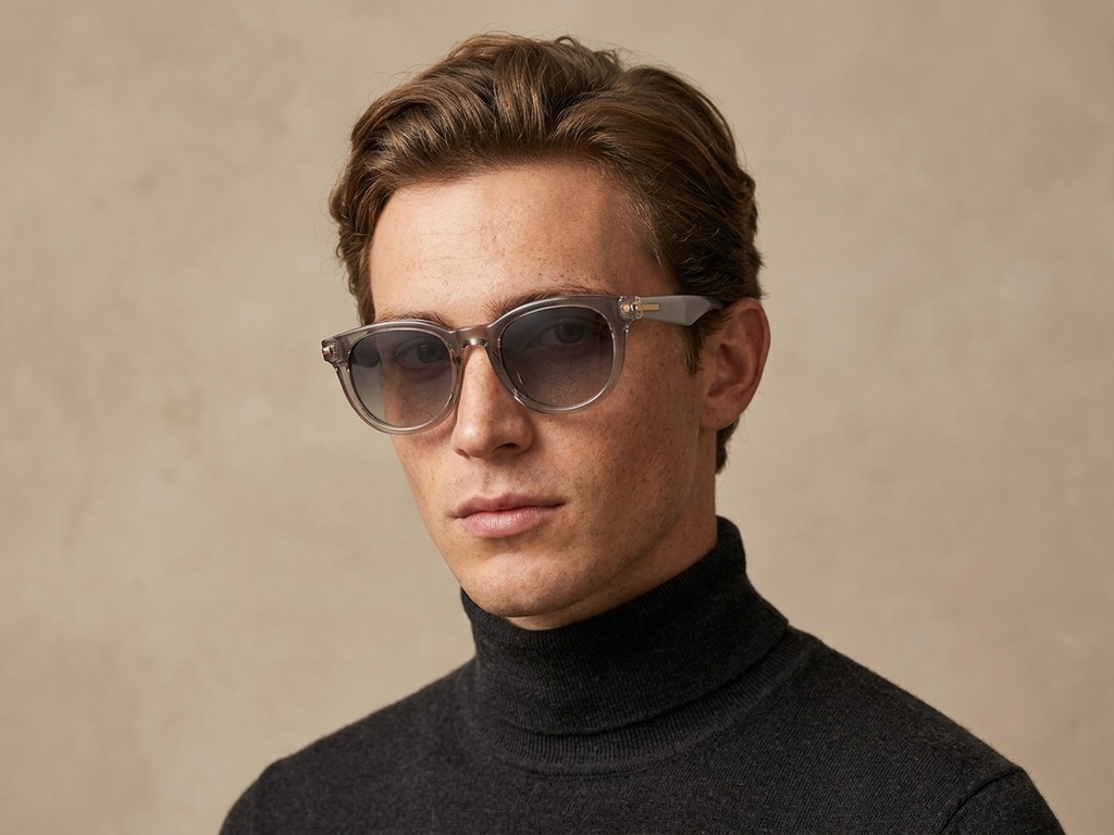 BS2503-0009_Grey_Oval_Plastic_Sunglasses_corner-tryon_male
