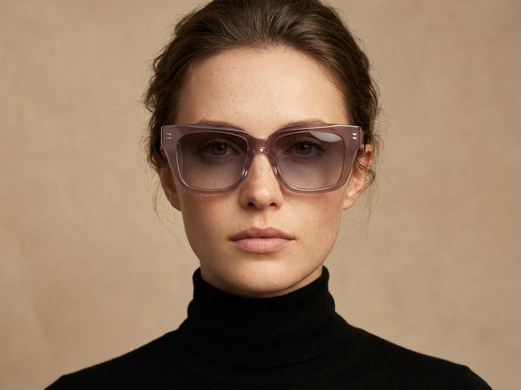 BS2503-0020_Pink_Rectangular_Plastic_Sunglasses_corner-tryon_female