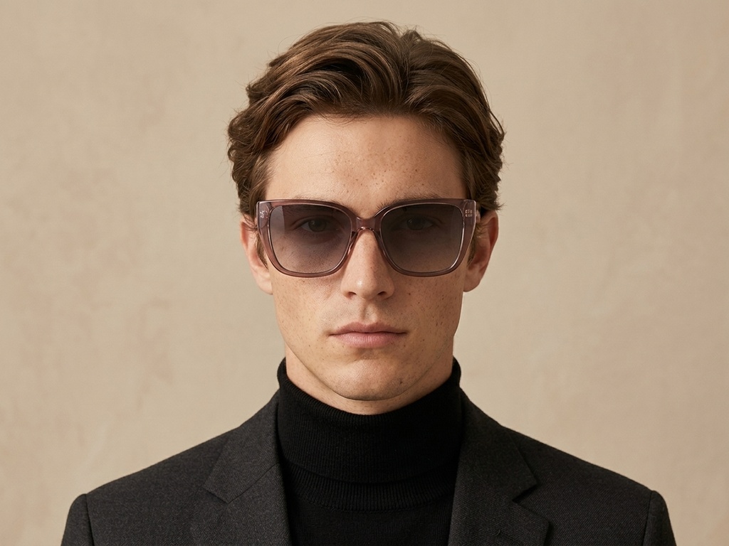 BS2503-0023_Pink_Rectangular_Plastic_Sunglasses_corner-tryon_male