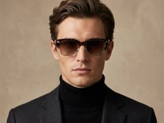 BS2503-0025_Tortoiseshell_Oval_Plastic_Sunglasses_corner-tryon_male