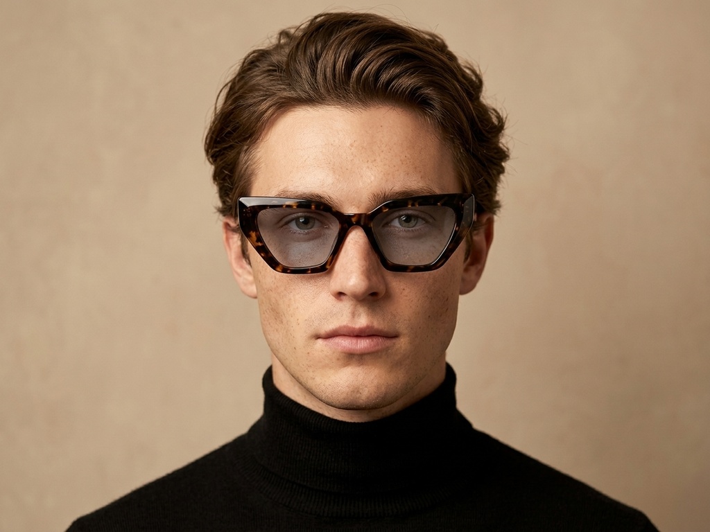 BS2503-0029_Tortoiseshell_Butterfly_Plastic_Sunglasses_corner-tryon_male