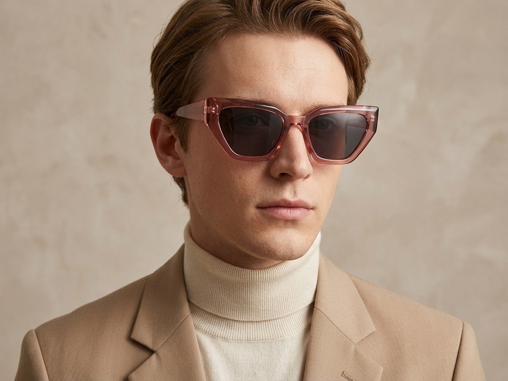 BS2503-0030_Red_Butterfly_Plastic_Sunglasses_corner-tryon_male