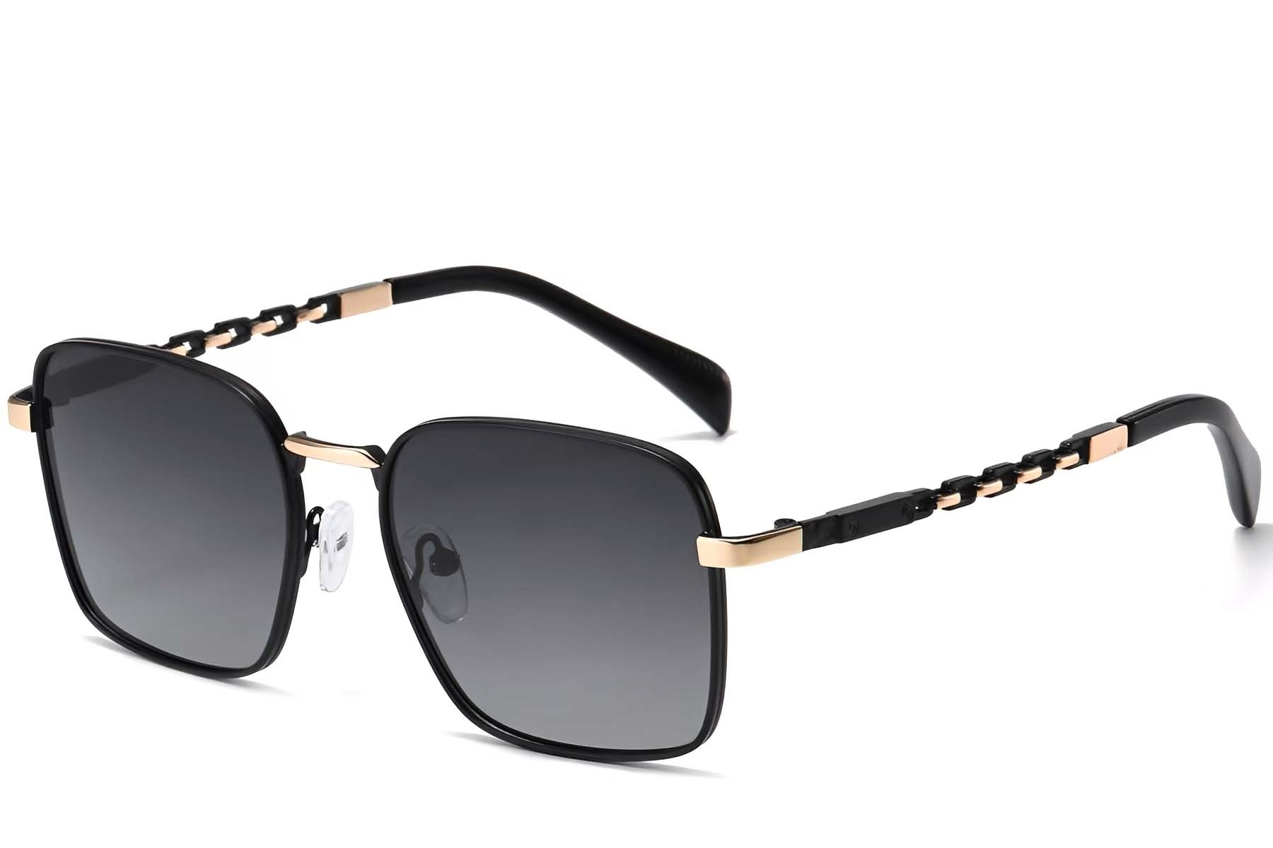 BS2503-0035_Black_Rectangular_Metal_Sunglasses_corner