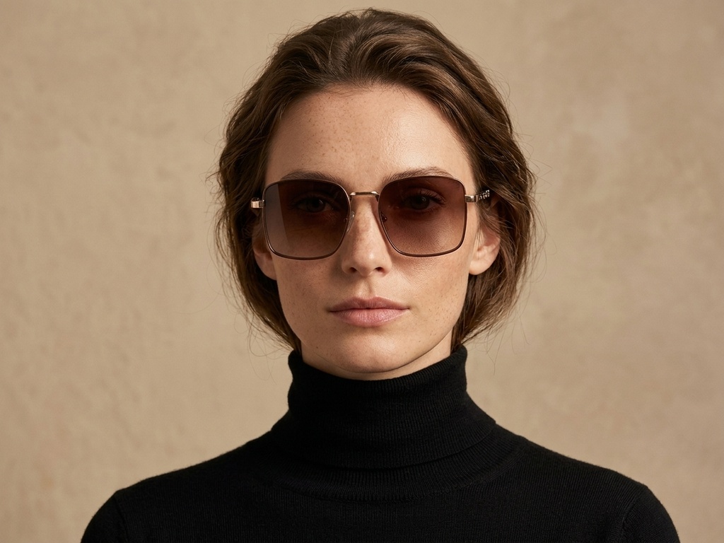 BS2503-0036_Copper_Rectangular_Metal_Sunglasses_corner-tryon_female