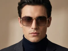BS2503-0036_Copper_Rectangular_Metal_Sunglasses_corner-tryon_male