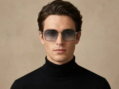 BS2503-0037_Black_Rectangular_Metal_Sunglasses-tryon_male