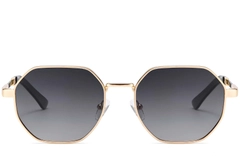 BS2503-0038_Golden_Geometric_Metal_Sunglasses_front
