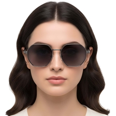BS2503-0040_Grey_Geometric_Metal_Sunglasses_model