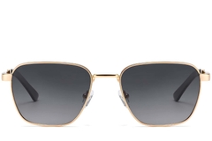 BS2503-0041_Golden_Rectangular_Metal_Sunglasses_front