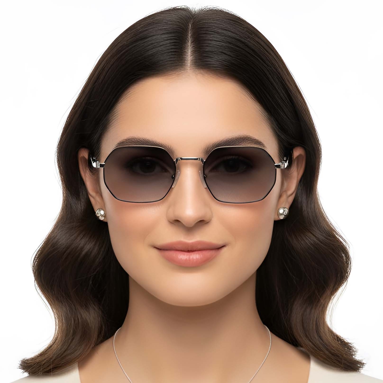 BS2503-0046_Black_Geometric_Metal_Sunglasses_model