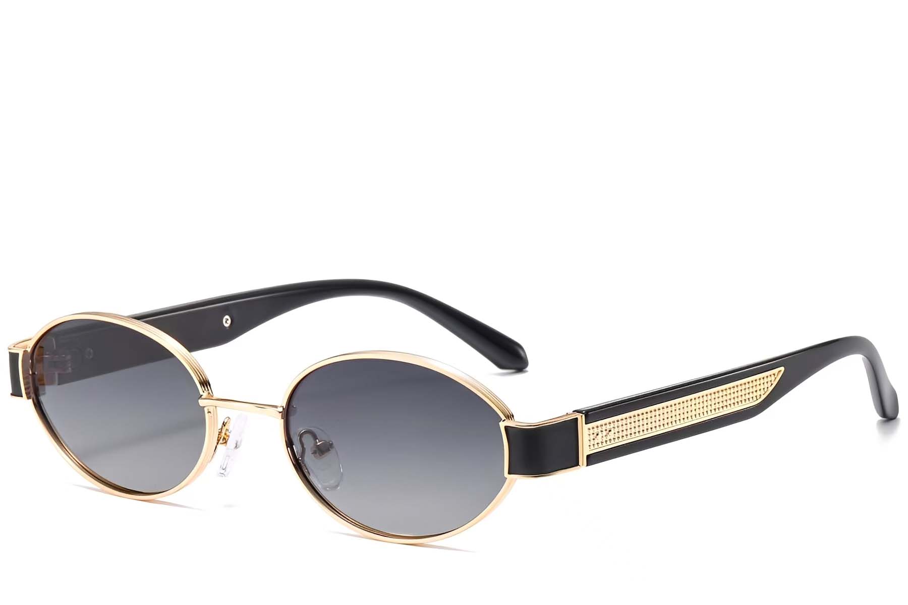 BS2503-0047_Golden_Oval_Metal_Sunglasses_corner
