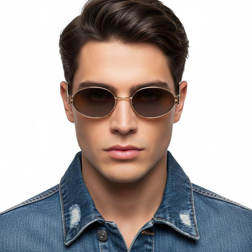 bs2503-0048_pink_oval_metal_sunglasses_model