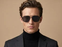 BS2503-0054_Black_Aviator_Metal_Sunglasses-tryon_male