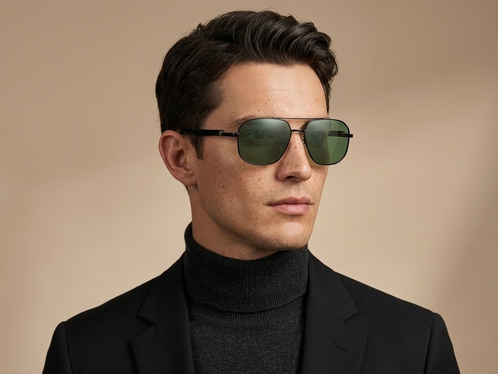 BS2503-0055_Black_Aviator_Metal_Sunglasses-tryon_male