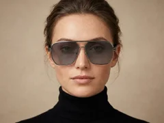 BS2503-0057_Grey_Aviator_Metal_Sunglasses-tryon_female