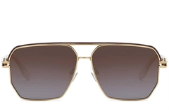 BS2503-0058_Golden_Aviator_Metal_Sunglasses_front
