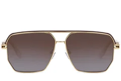 BS2503-0058_Golden_Aviator_Metal_Sunglasses_front