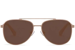 BS2503-0064_Copper_Aviator_Metal_Sunglasses_front