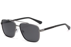 Aviator Grey Metal Sunglasses #BS2503-0065