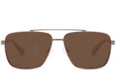 BS2503-0067_Copper_Aviator_Metal_Sunglasses_front