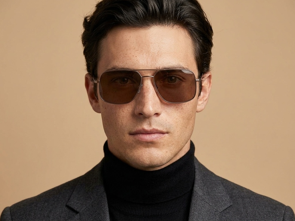 BS2503-0070_Copper_Aviator_Metal_Sunglasses-tryon_male