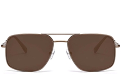 BS2503-0070_Copper_Aviator_Metal_Sunglasses_front
