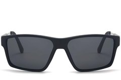 BS2503-0071_Black_Rectangular_Plastic_Sunglasses_front