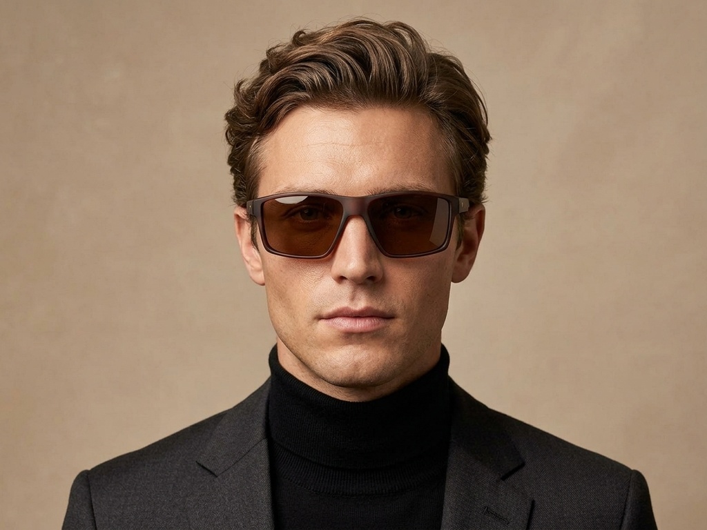 BS2503-0073_Brown_Rectangular_Plastic_Sunglasses-tryon_male