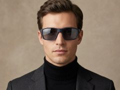 BS2503-0074_Blue_Rectangular_Plastic_Sunglasses-tryon_male