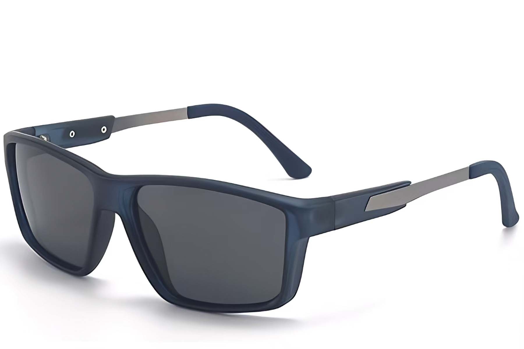 BS2503-0074_Blue_Rectangular_Plastic_Sunglasses_corner