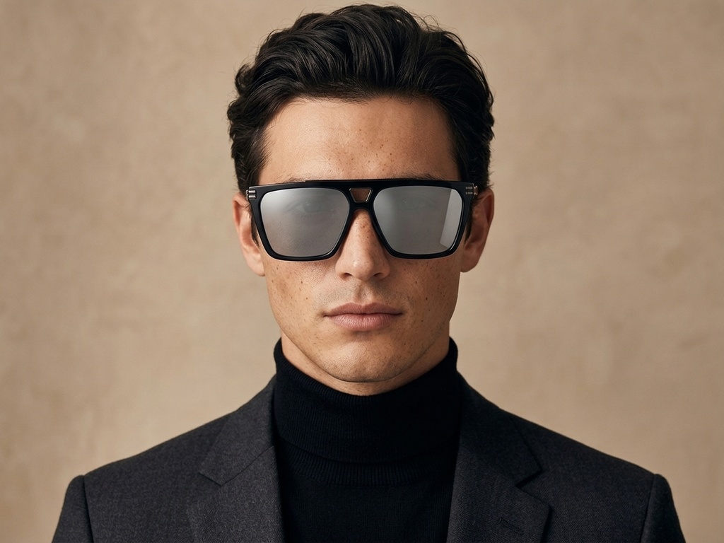 BS2503-0075_Black_Aviator_Plastic_Sunglasses-tryon_male