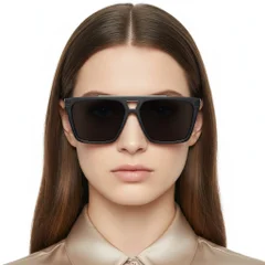 BS2503-0075_Black_Aviator_Plastic_Sunglasses_model