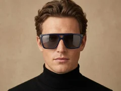 BS2503-0076_Blue_Aviator_Plastic_Sunglasses-tryon_male