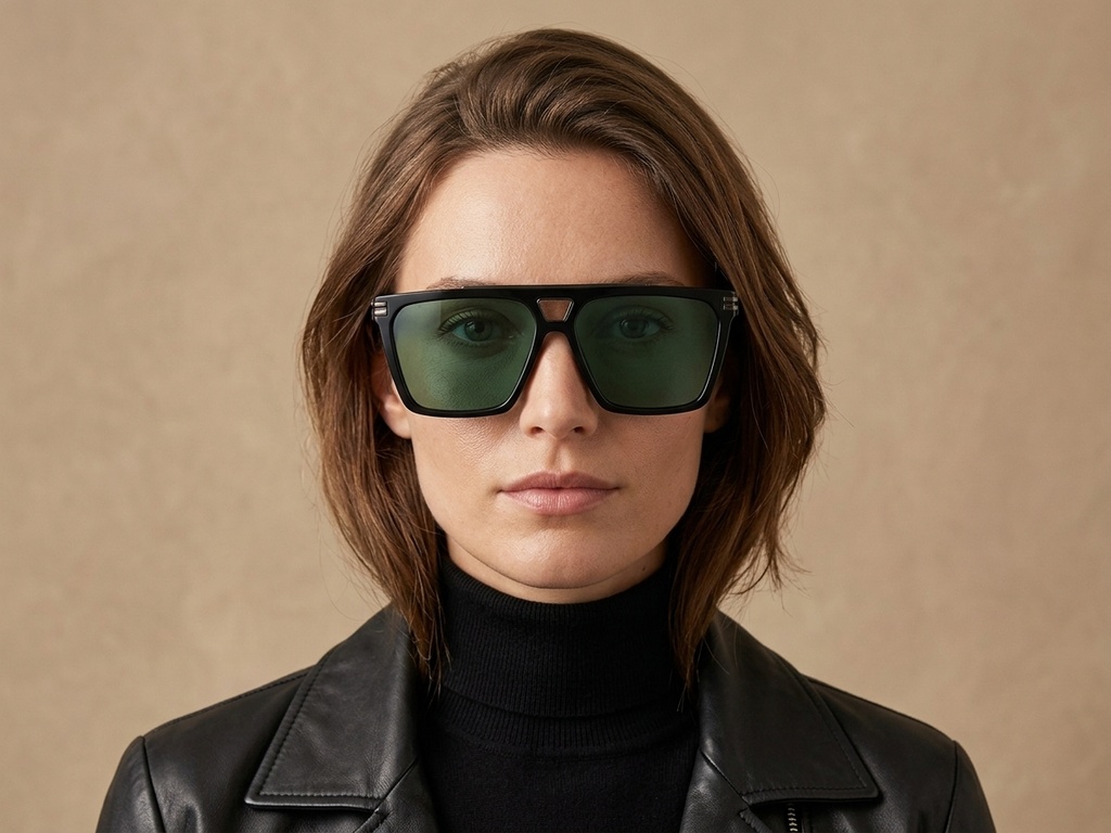 BS2503-0077_Black_Aviator_Plastic_Sunglasses-tryon_female