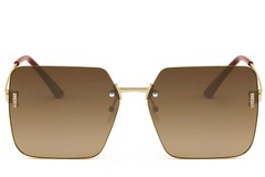 BS2503-0078_Golden_Invisible_Metal_Sunglasses_front