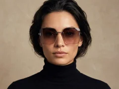 BS2503-0079_Silver_Invisible_Metal_Sunglasses-tryon_female