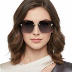 BS2503-0082_Silver_Invisible_Metal_Sunglasses_model