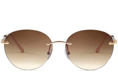 BS2503-0083_Golden_Invisible_Metal_Sunglasses_front