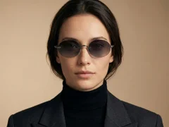 BS2503-0084_Grey_Invisible_Metal_Sunglasses-tryon_female