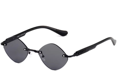 Invisible Black Metal Sunglasses #BS2503-0085
