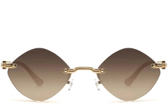 BS2503-0086_Golden_Invisible_Metal_Sunglasses_front