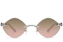 BS2503-0087_Silver_Invisible_Metal_Sunglasses_front