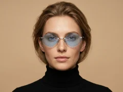 BS2503-0090_Silver_Invisible_Metal_Sunglasses-tryon_female