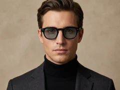 BS2503-0091_Black_Oval_Plastic_Sunglasses-tryon_male