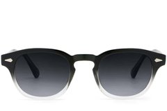 BS2503-0093_Black_Oval_Plastic_Sunglasses_front