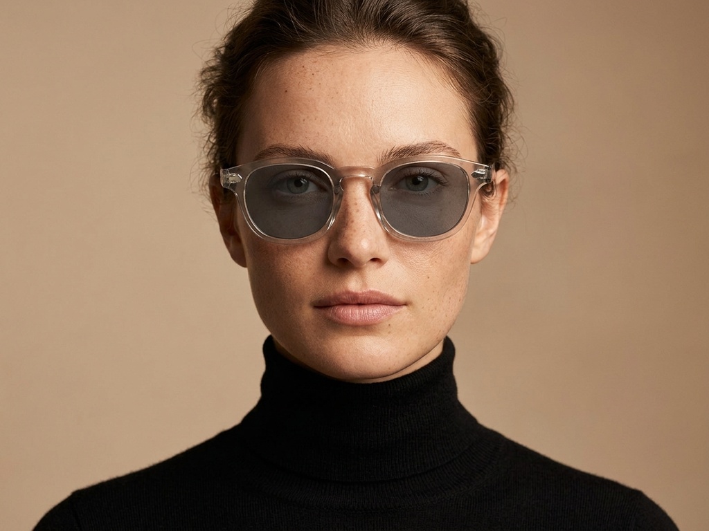 BS2503-0097_Grey_Oval_Plastic_Sunglasses-tryon_female