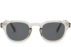 BS2503-0097_Grey_Oval_Plastic_Sunglasses_front